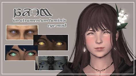 Ffxiv glowing eyes mod - Fixing Tattoos for The Body and Bibo+. Title: Fixing Tattoos for The Body and Bibo+ by Fish. Program: Photoshop, Gimp, ETC. Quick Description: Fixing tattoos disappearing when using The body or Bibo+ as a base body. Link: https://bit.ly/3Oh8kbj. Previous Bibo Assym Quick Guide. Next Gen 2 to Gen 3 …